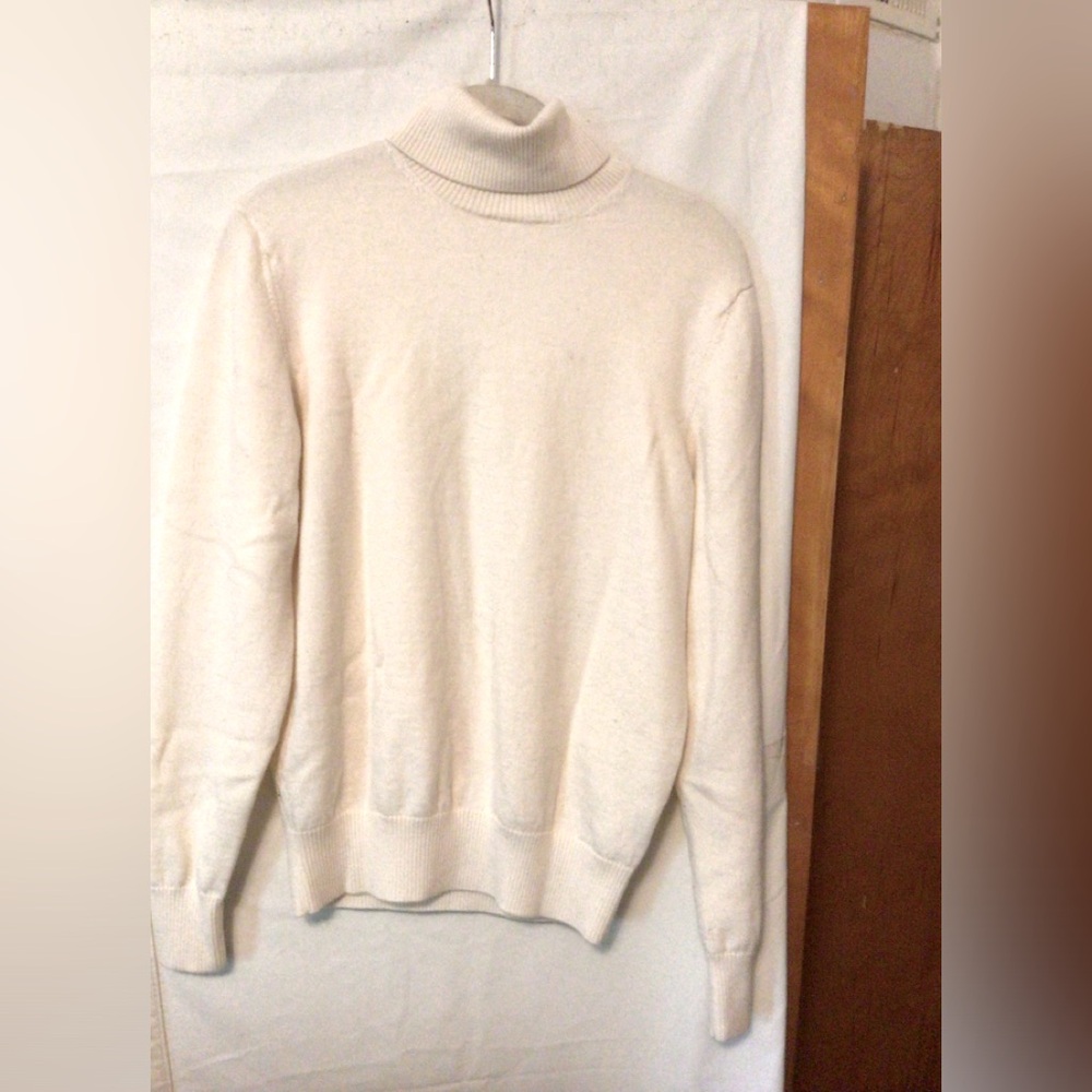 SUITSUPPLY TURTLE NECK 100% MERINO WOOL SWEATER SZ M